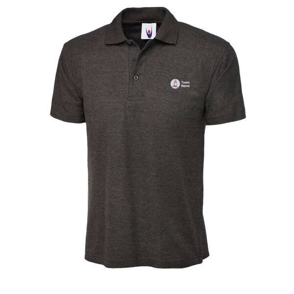 Your Team Mens Polo Shirt Dark Colours Thumbnail